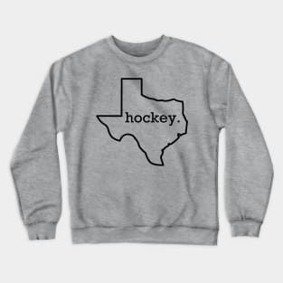 texas hockey 2 Crewneck Sweatshirt